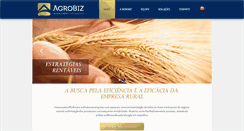 Desktop Screenshot of agrobiz.com.br
